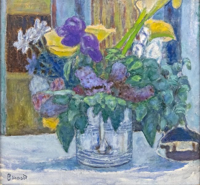 Schwertlilien und Flieder, Pierre Bonnard, 1920 von Atelier Liesjes