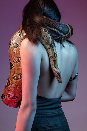 Girl with the snake