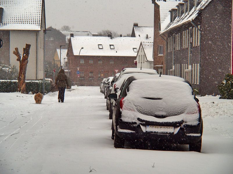 Sneeuw Weg van Edgar Schermaul