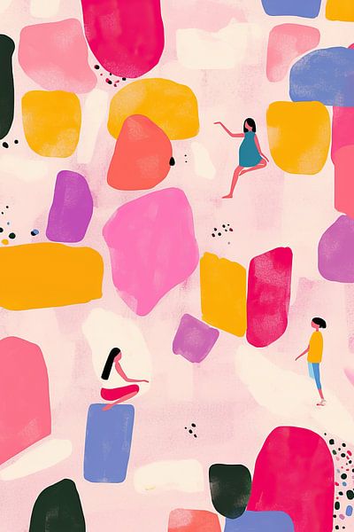 Abstract Figures by ARTEO Paintings