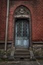 Een coole ghotische deur van een verlaten gebouw von Melvin Meijer Miniaturansicht