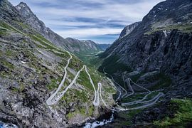 Norway, Trollstigen road by Edwin Kooren