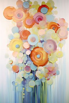 Bloemen abstract van Imagine