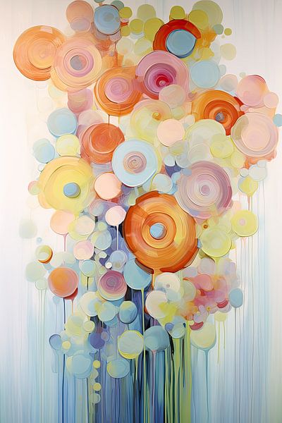 Flowers abstract by Imagine