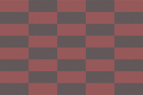 Schaakbordpatroon. Moderne abstracte minimalistische geometrische vormen in rood en bruin 41