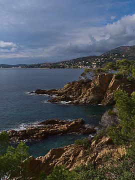 Côte rocheuse près du Lavandou sur Timon Schneider