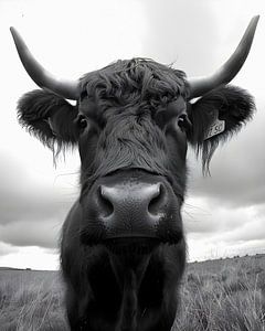 Schottischer Highlander Porträt