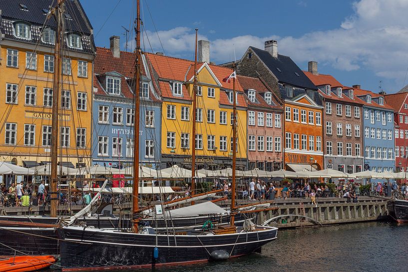 Kopenhagen Nyhav von Hendrik Harm