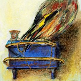 Der Putterer. Vogel (7) von Ineke de Rijk