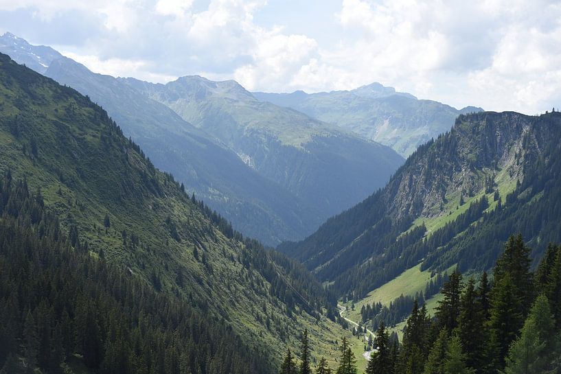 Montagnes vertes par lisanne Vloet