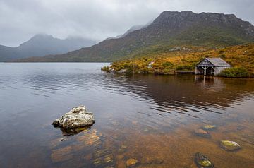 Bootshaus am Dove Lake von Ronne Vinkx