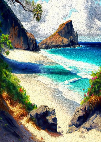 Hawaii beach by ahmad hanan attaki