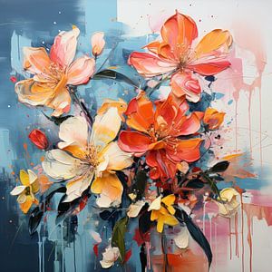 Blumen - Blühende Verzauberung von New Future Art Gallery