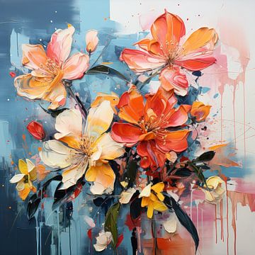 Fleurs - L'enchantement des fleurs sur New Future Art Gallery