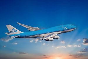 Boeing 747-400, KLM, PH BFB