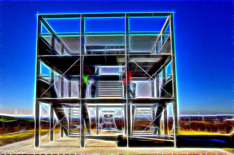 Plate-forme de visionnage par Edgar Schermaul