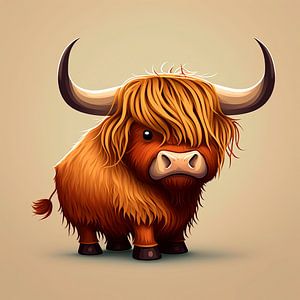 Dessin humoristique sur les Highlanders écossais
