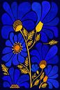Wilde bloementuin van Kristian Gallagher by The Artcircle thumbnail