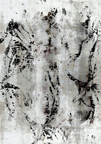 Wabi Sabi Inkt Abstractie