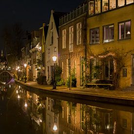 Oude gracht in Utrecht by Karin Riethoven