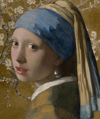 Melkmeisje en de amandelbloemen - gold edition