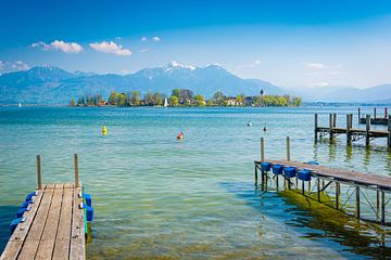 Le printemps au lac Chiemsee