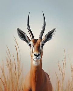 Portrait einer Gazelle