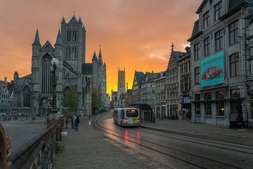 Twilight at St Nicholas' Church