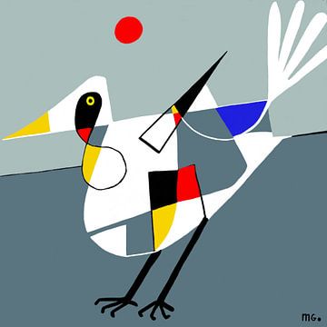 Hungry bird. Difficult existance.No bug to be seen. 2022 NL. van Martin Groenhout