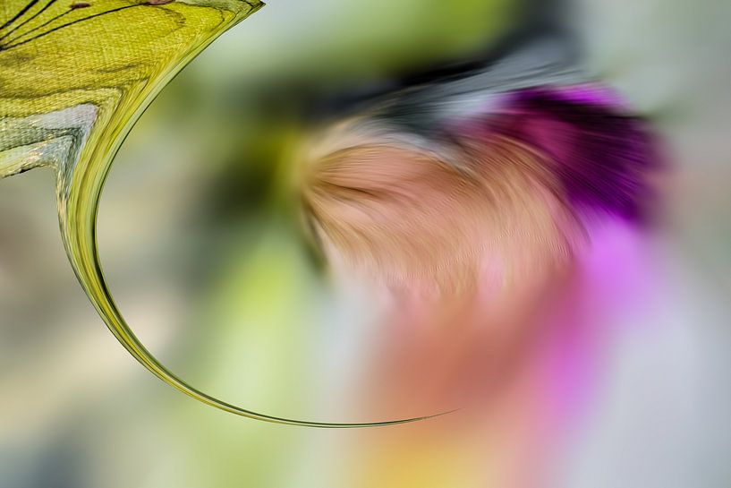 Alcohol Ink Kunstwerk auf Leinwand von GH Foto & Artdesign