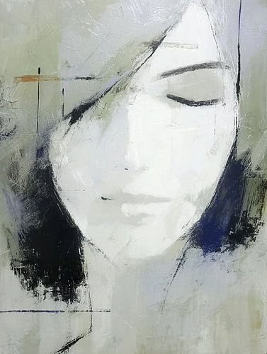 Geschlossene Augen | Porzellan