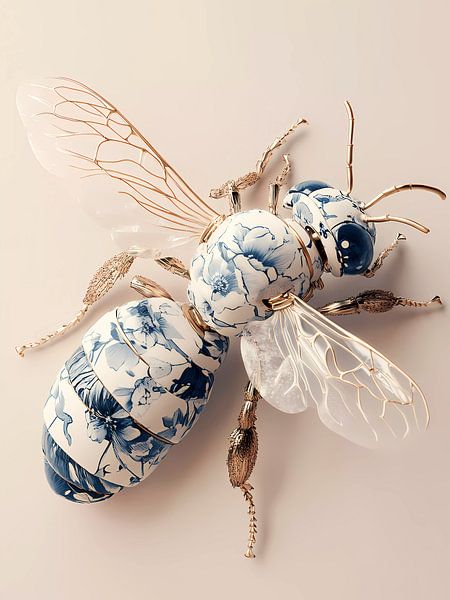 Porcelain Bee by haroulita