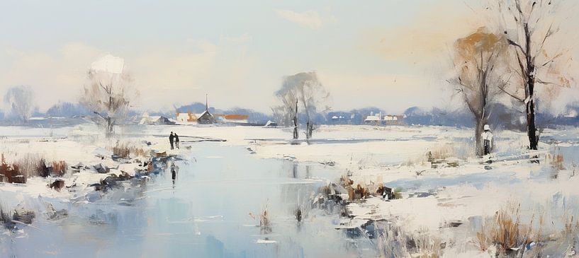 Winter by Eye catching paintings