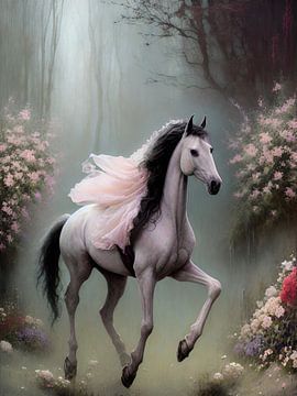 Een sprookjesachtig paard van Nicolette Vermeulen