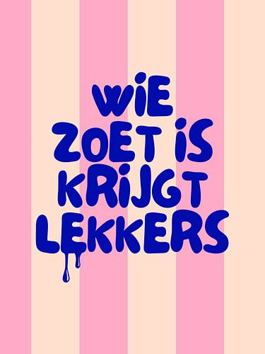Wie zoet is van Kunstkabinet