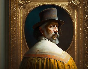 Portrait of a man by The Digital Artist