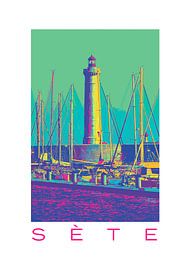 Sète - Pop Art by Birgit Wagner