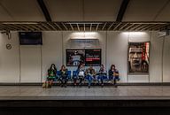 Waiting for the subway by Werner Lerooy thumbnail