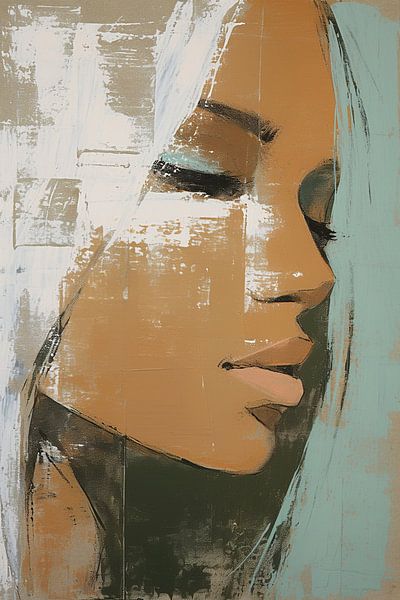 Profil für Frauen von Wunderbare Kunst