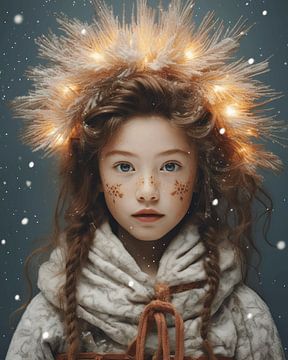 Christmas portrait by Carla Van Iersel