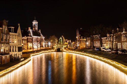 Dokkum bei Nacht