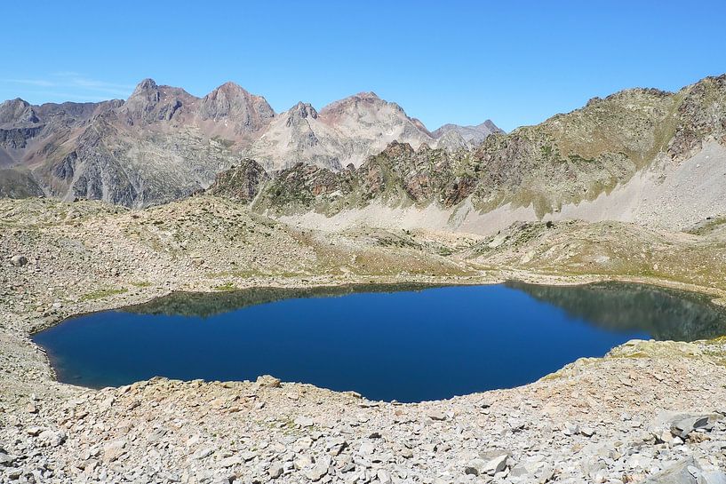 HRP &amp;amp ; GR11 : Pyrénées sauvages, aventure et montagne à l'état pur. Acheter maintenant des photographies impressionnantes de la nature sur toile ou tableau mural - la liberté sur les traces des sentiers alpins. par Miriam Schwarzfischer Fotografie