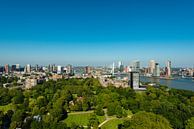 Panorama Rotterdam met de Erasmusbrug van Brian Morgan thumbnail