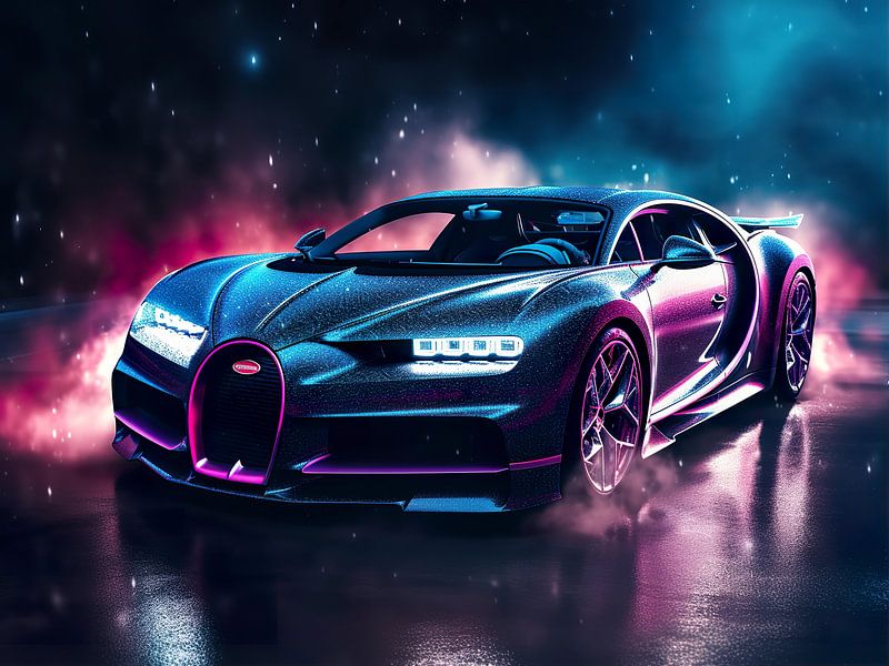 Bugatti Chiron Car von FotoKonzepte