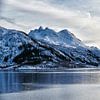 Het prachtige landschap van Noorwegen van Rene van Dam