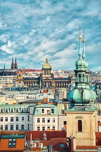Blick über Prag - Tschechische Republik