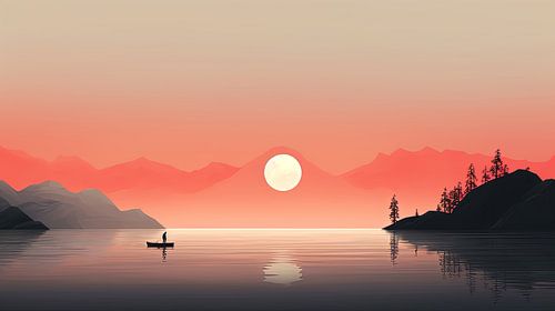 Tijdloos minimalisme: Maanlicht Serenade