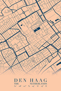 Stadtplan von Den Haag