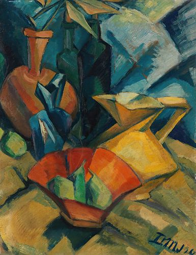 Dorothea Maetzel-Johannsen - Still life with jug (1920)