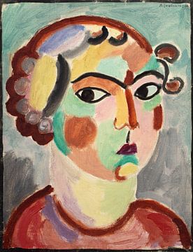 Vrouwenportret, Alexej von Jawlensky
